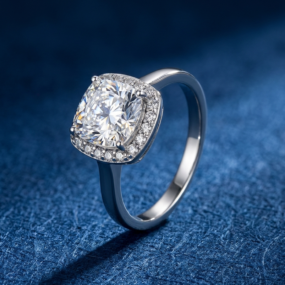ETERNELLE - 2ct Moissanite Ring | 925 Sterling Silver
