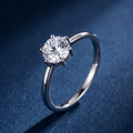 ESSENTIELLE - 0.8ct Moissanite Solitaire | 925 Sterling Silver